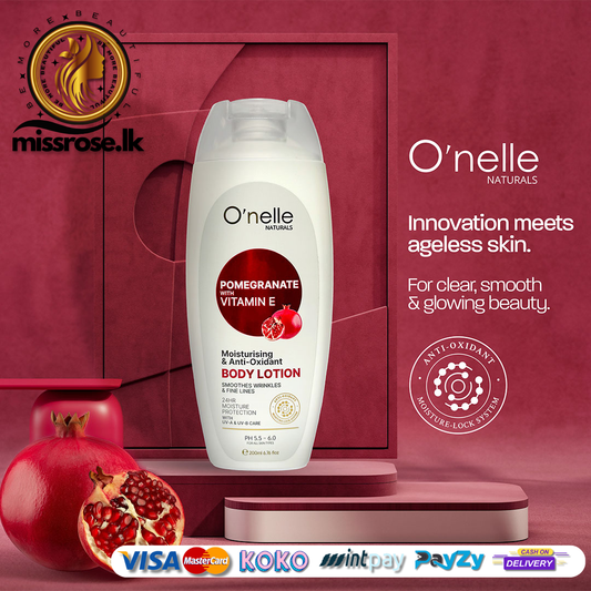 Onelle Naturals Pomegranate With Vitamin E Body Lotion
