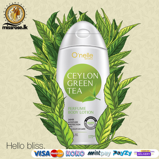 O'nelle Natural Herbal Ceylon Green Tea Perfume Body Lotion 200ml