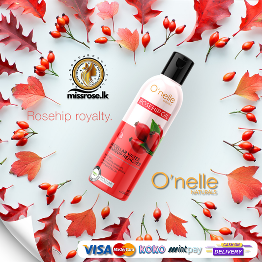 O'nelle Rosehip Oil Micellar Water Makeup Remover with Spray Top