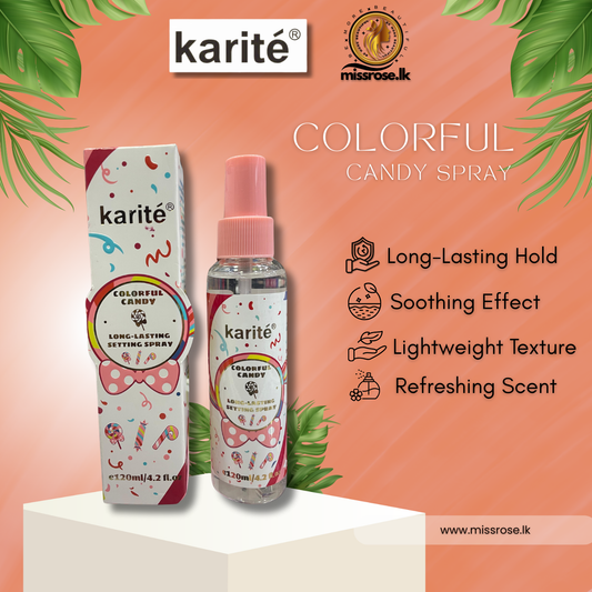 Karité Colorful Candy Long-Lasting Setting Spray – 120 ml