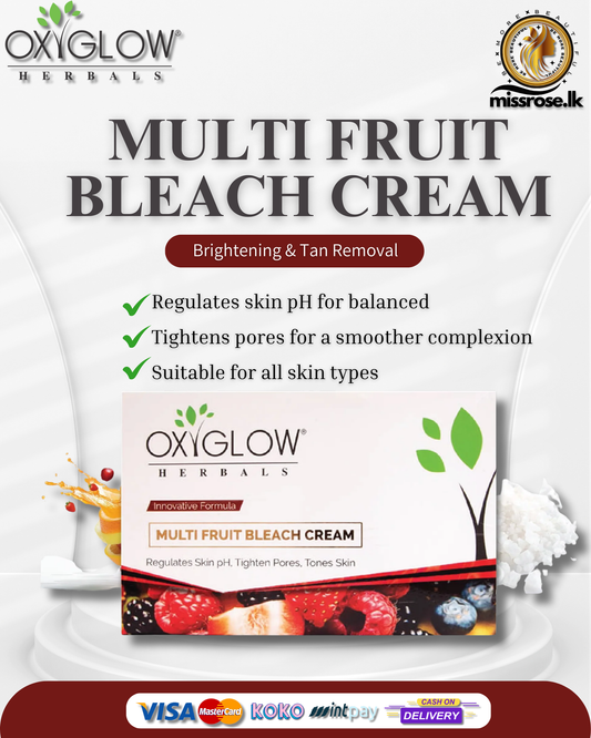 OxyGlow Herbals Multi Fruit Bleach Cream