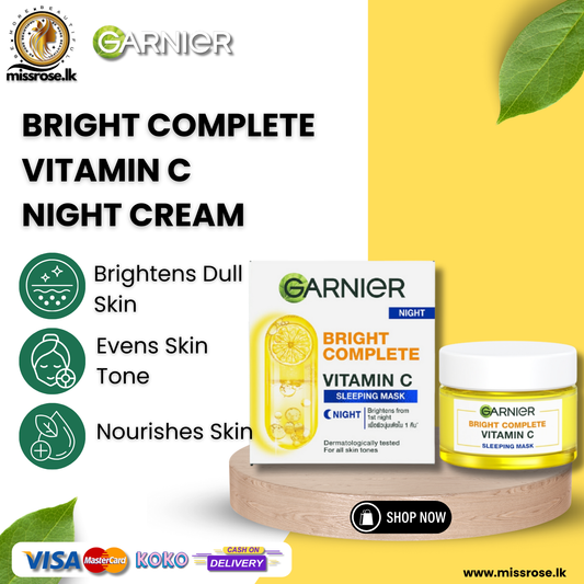 Garnier Skin Naturals Bright Complete Vitamin C  Night Cream