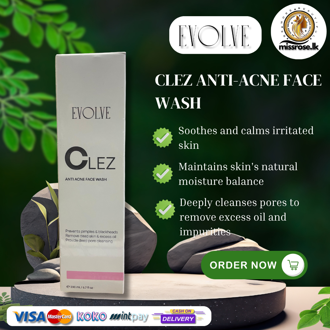 EVOLVE Clez Anti-Acne Face Wash