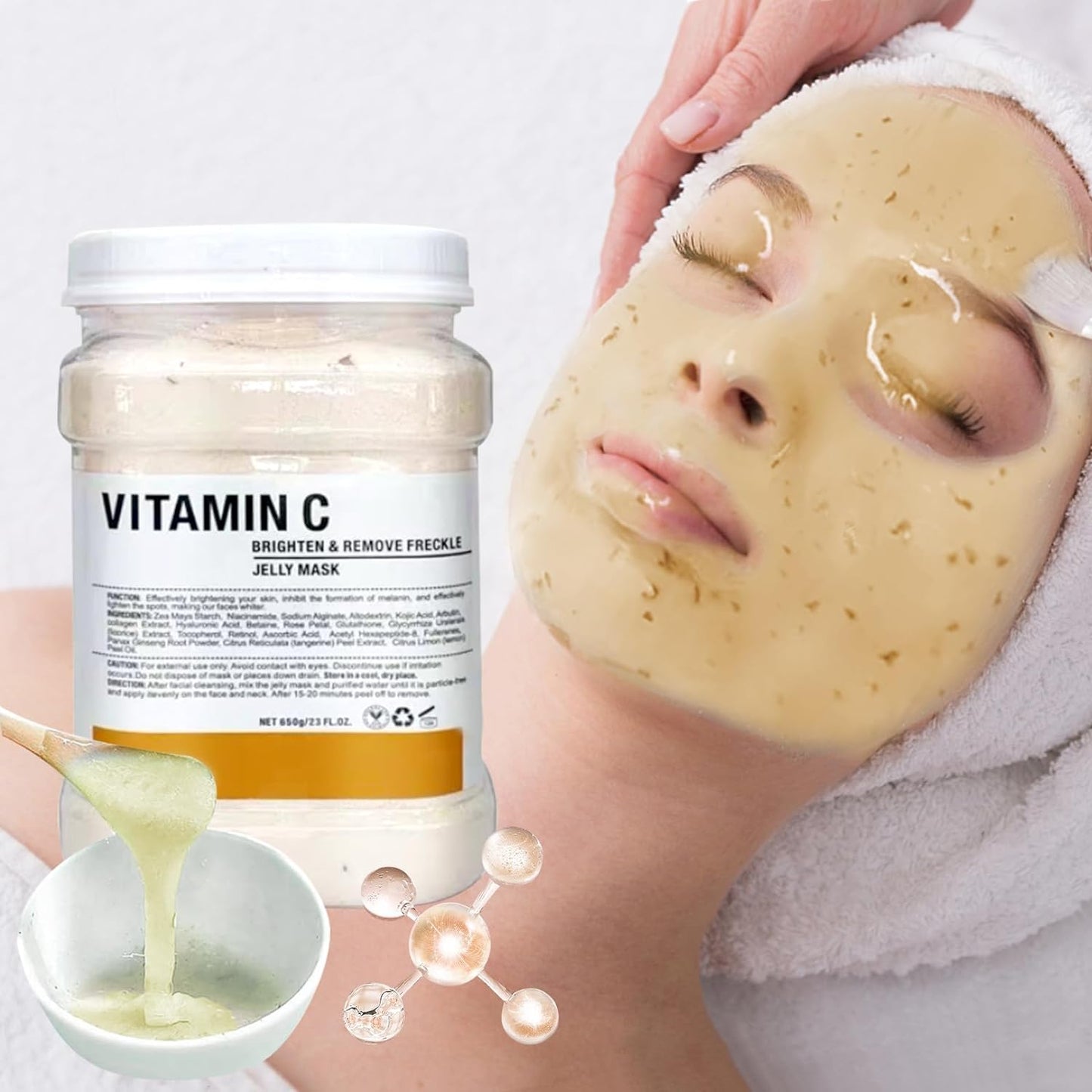 Jelly Mask Natural Vitamin C essence - Missrose.lk