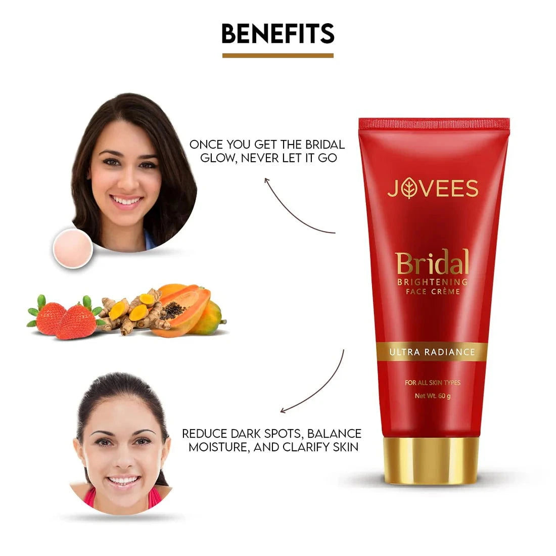 Jovees Bridal Face Cream For Natural Glow And Brightness - Missrose.lk