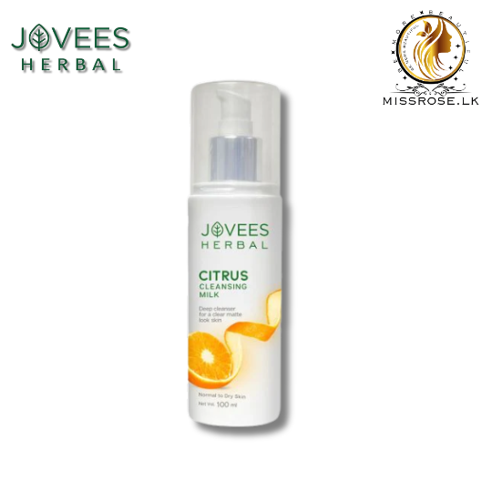 Jovees Citrus Cleansing Milk With Lemon Peel Extract and Almond - Missrose.lk
