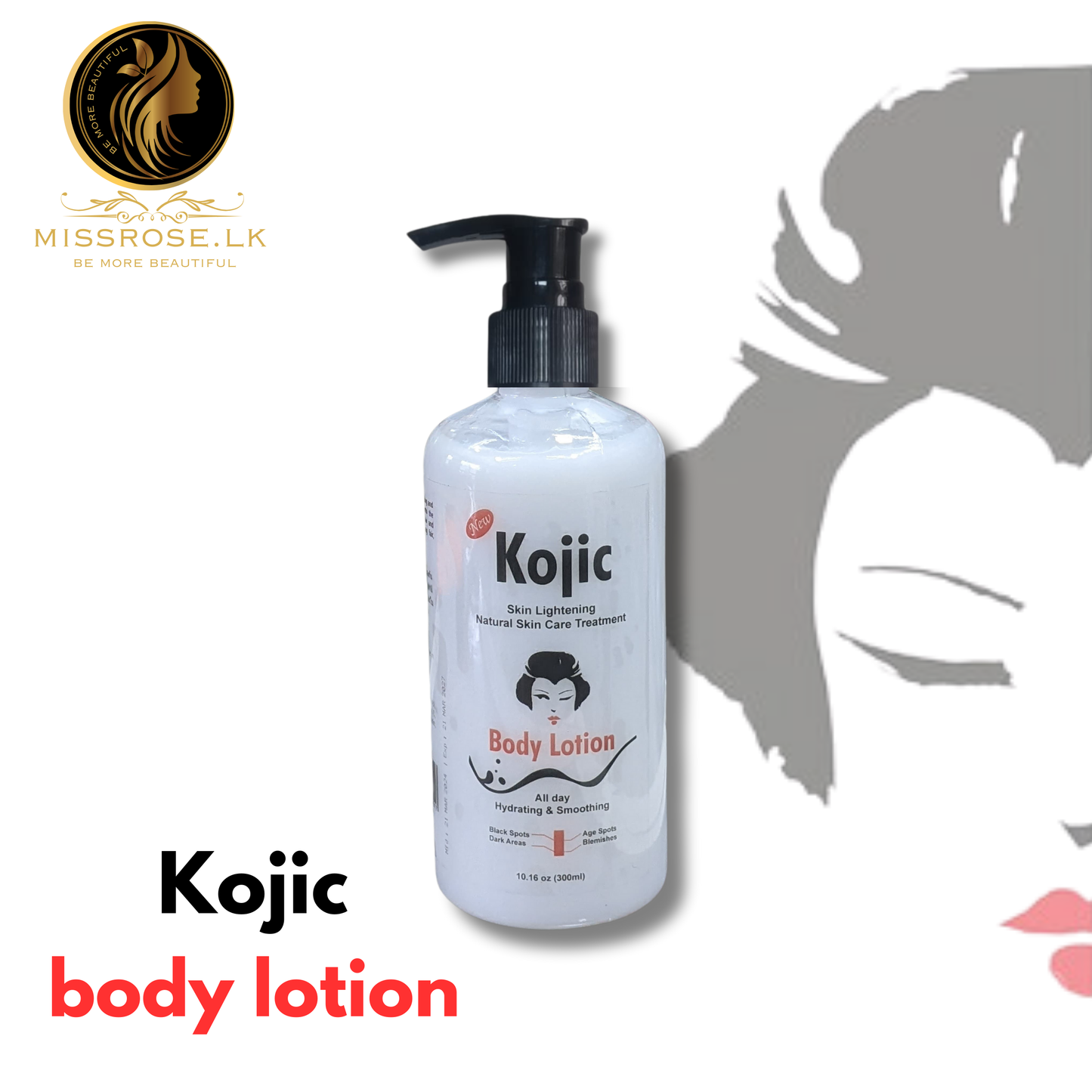 Kojic Skin Lightening Body Lotion