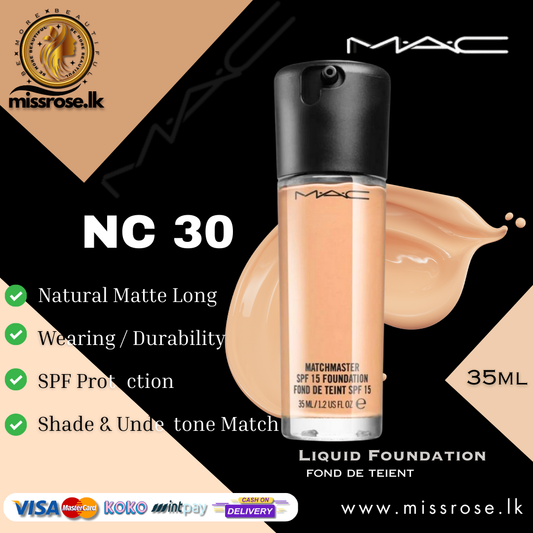 MAC Liquid Foundation NC30