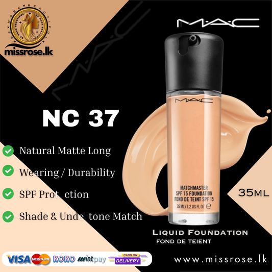 MAC Liquid Foundation NC37