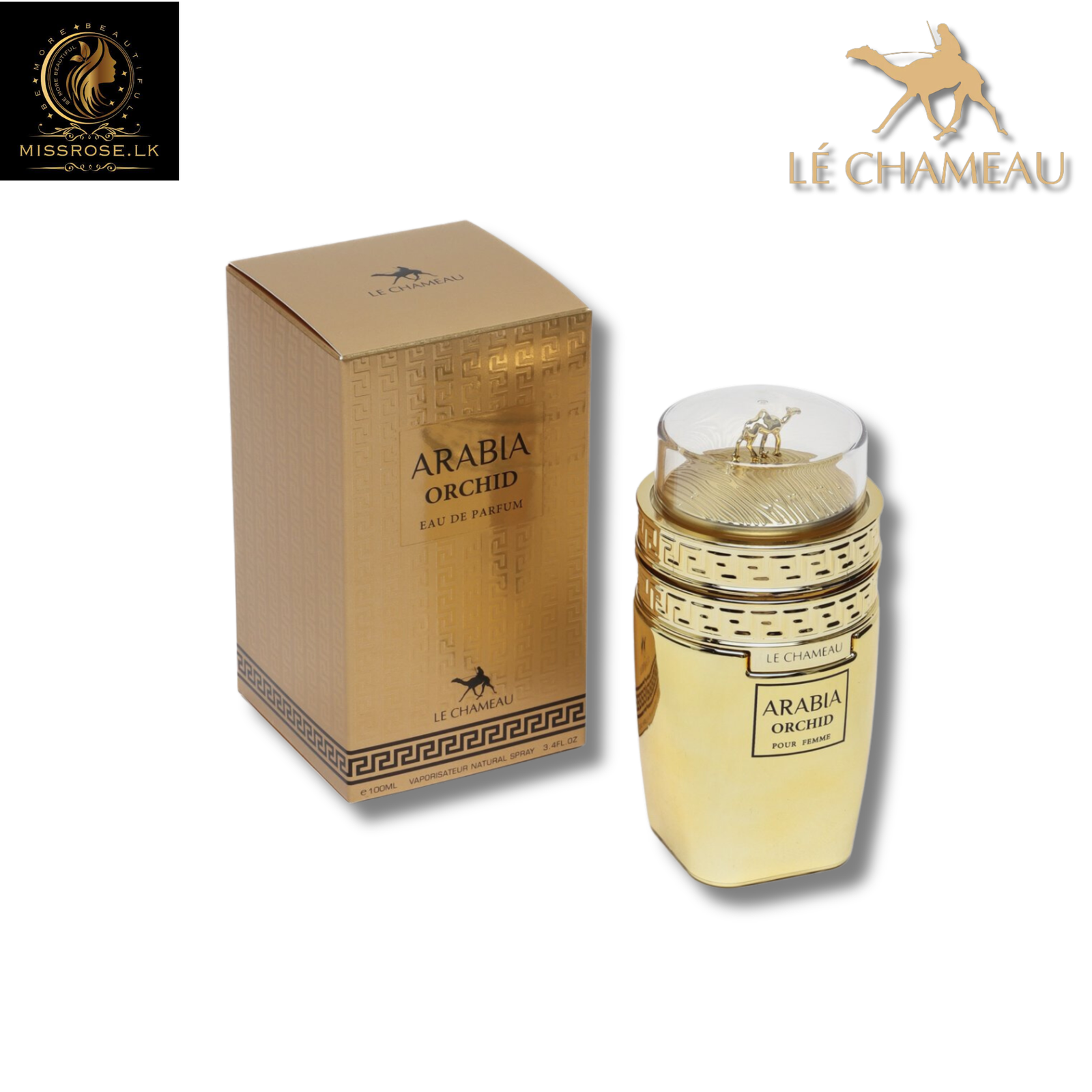New Arabia Orchid by Le Chameau Eau de Parfum Pour Femme - Missrose.lk