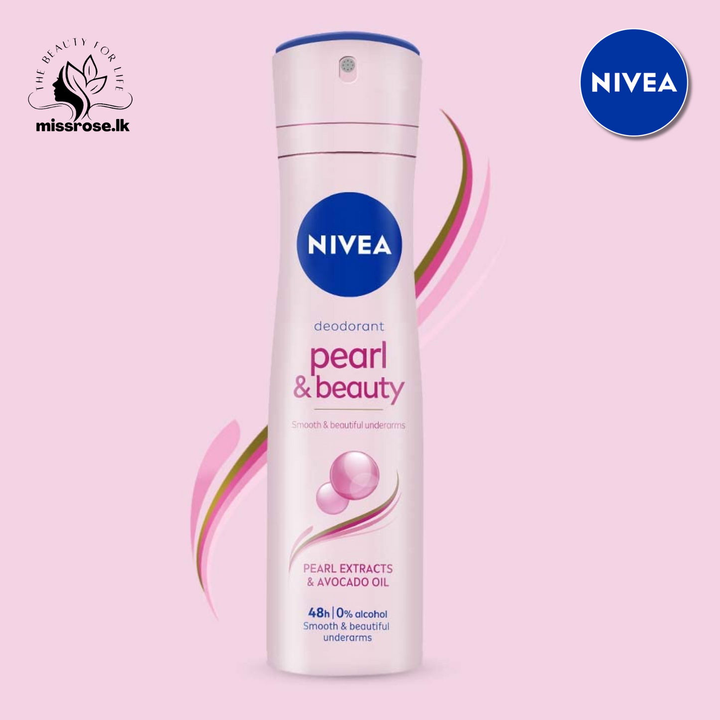 Nivea Pearl & Beauty Deodorant for Unisex