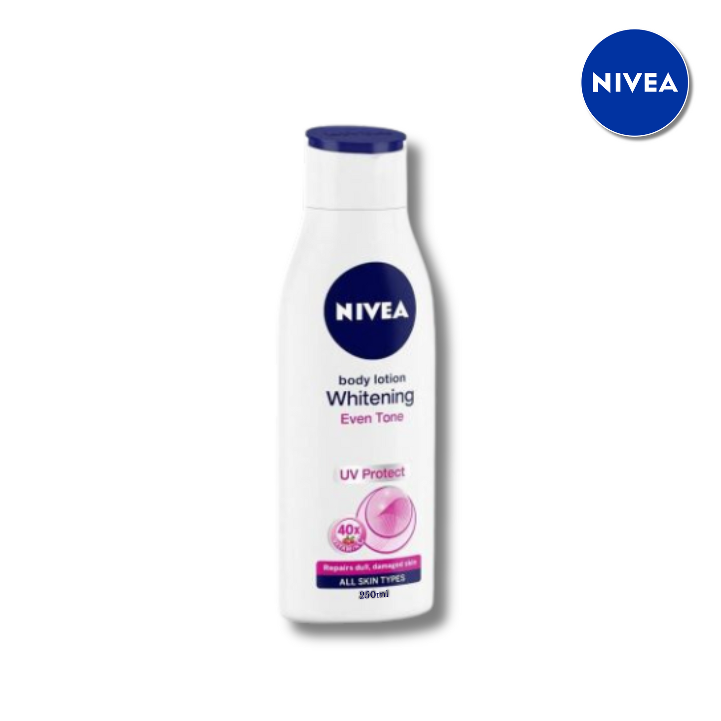 NIVEA Body Lotion Whitening Even Tone UV Protect, All Skin Type, 250ml