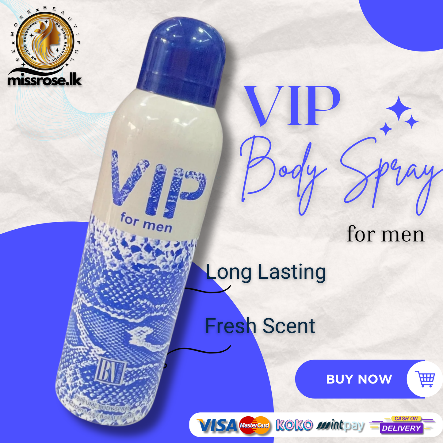 BN VIP Men body spray