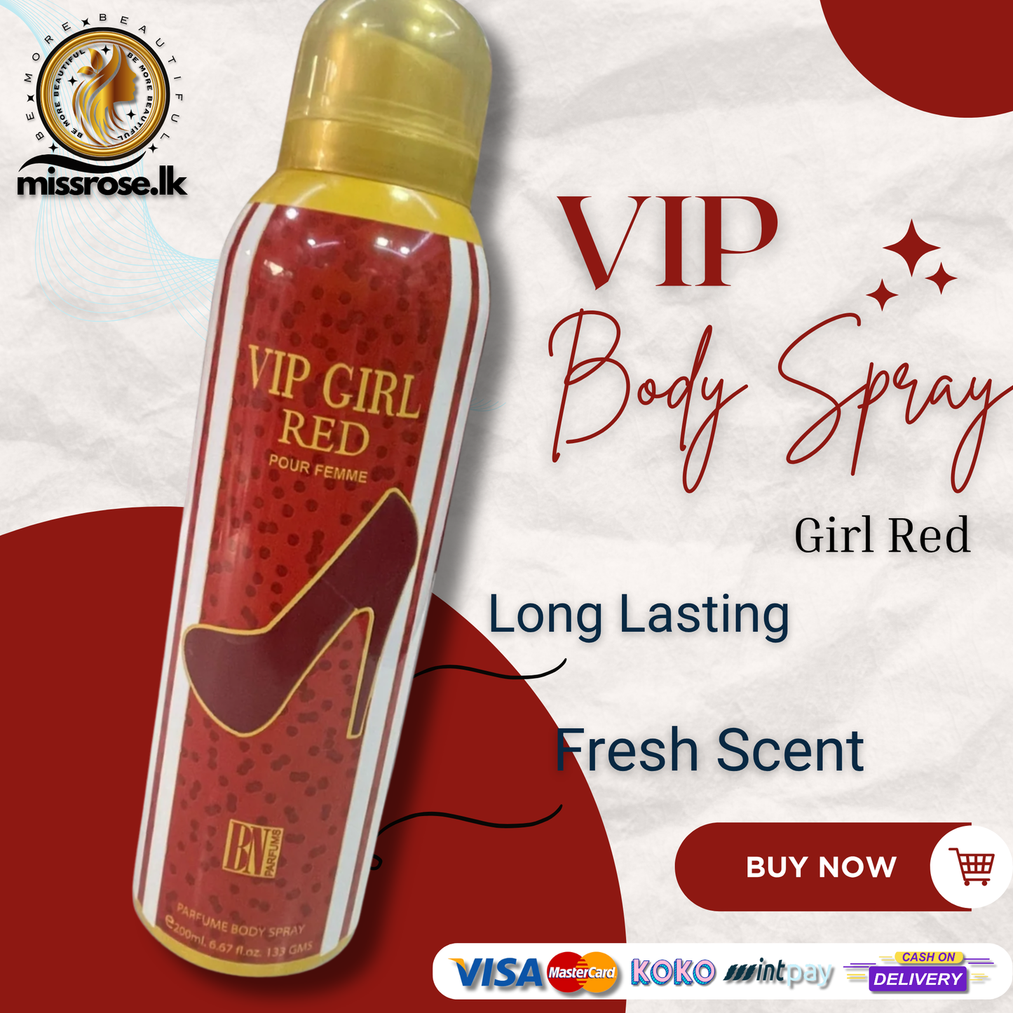 BN VIP body Spray