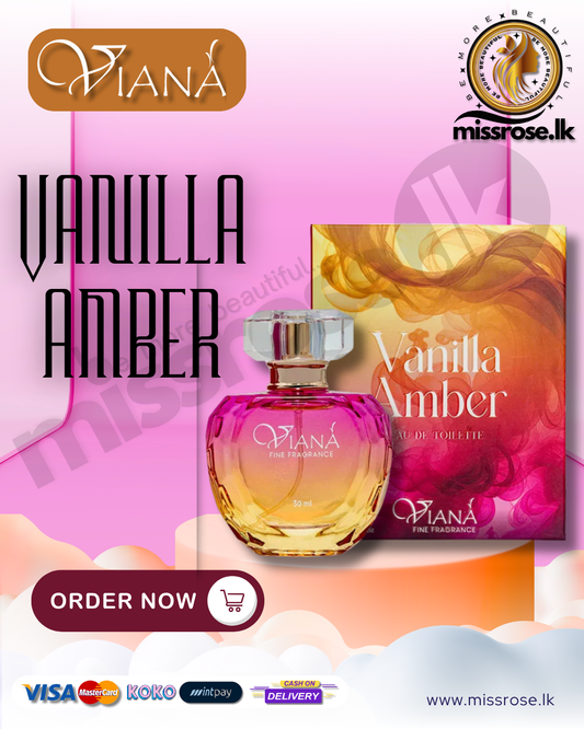 Viana Vanilla Amber Eau de Toilette Perfume