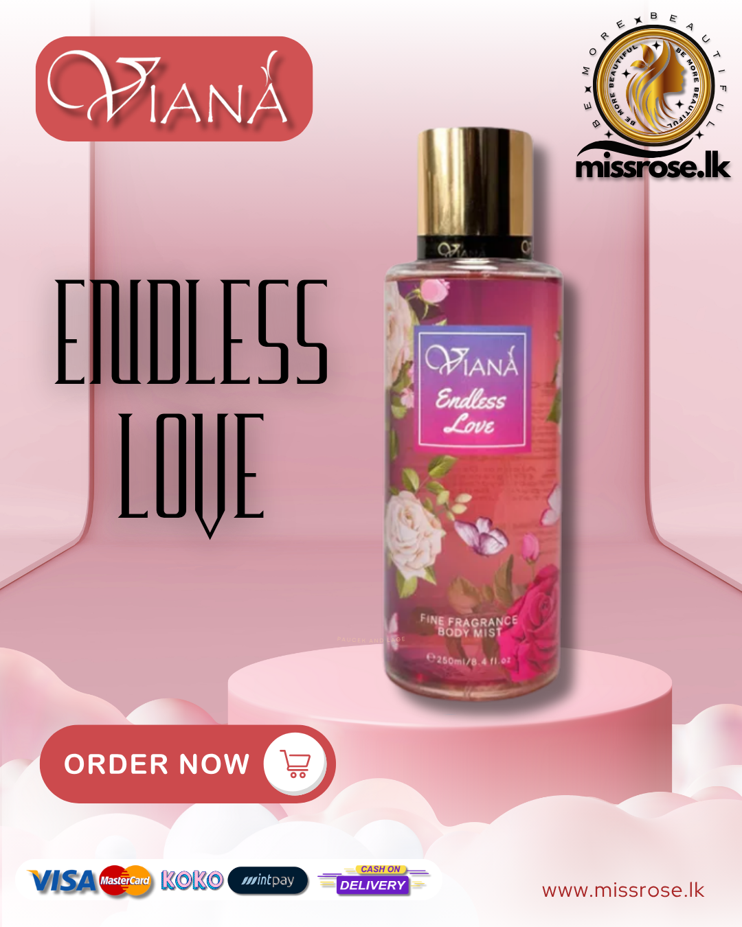 Viana Endless Love Body Mist 250ml