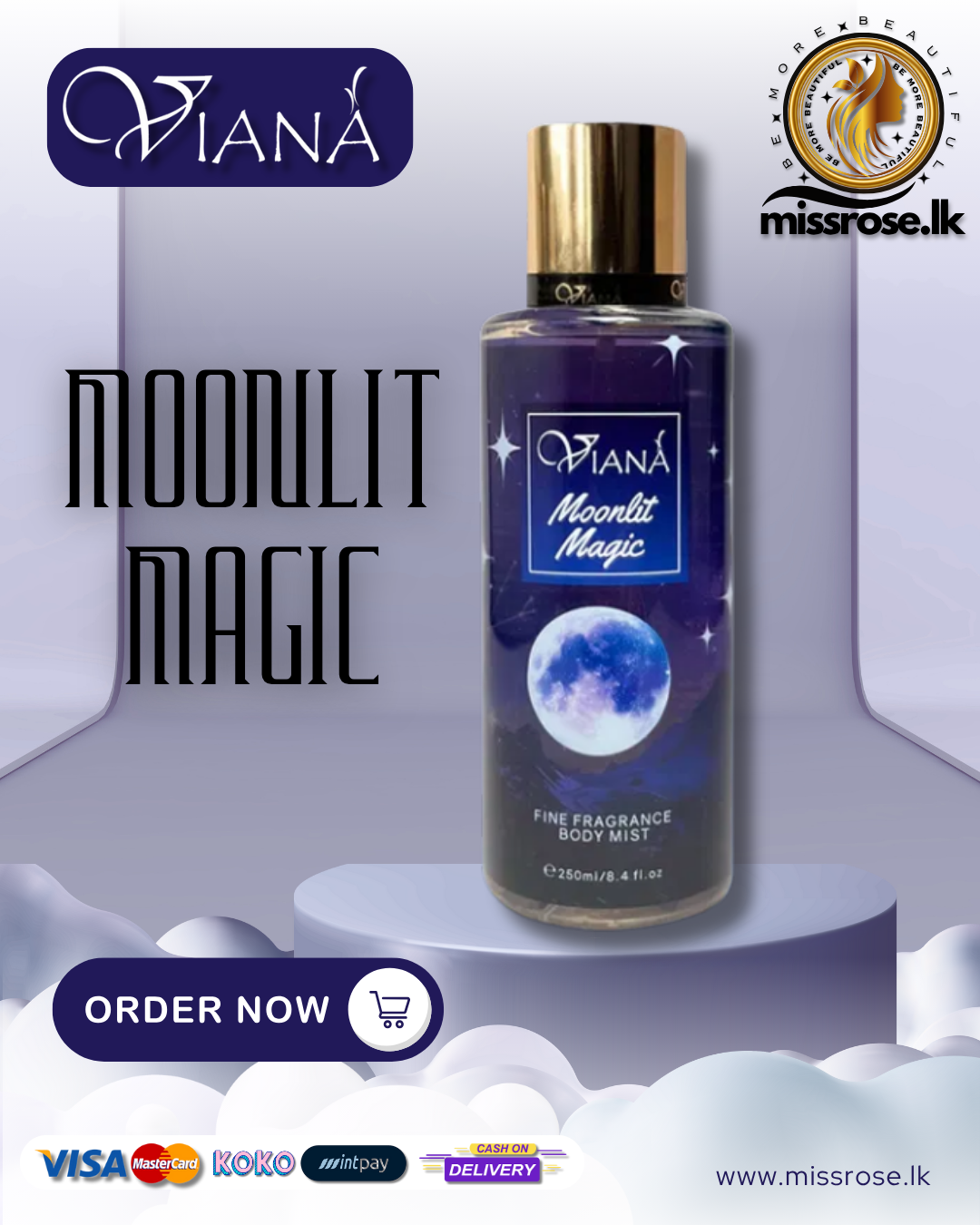 Viana Moonlit Magic Body Mist 250ml