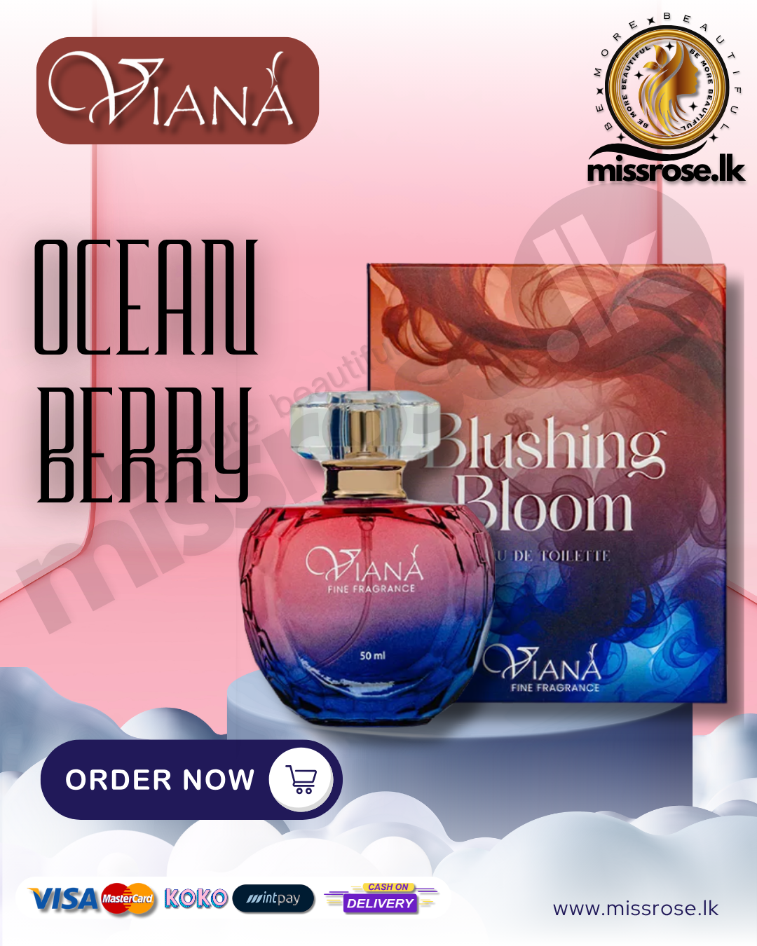 Viana Blushing Bloom Eau de Toilette perfume