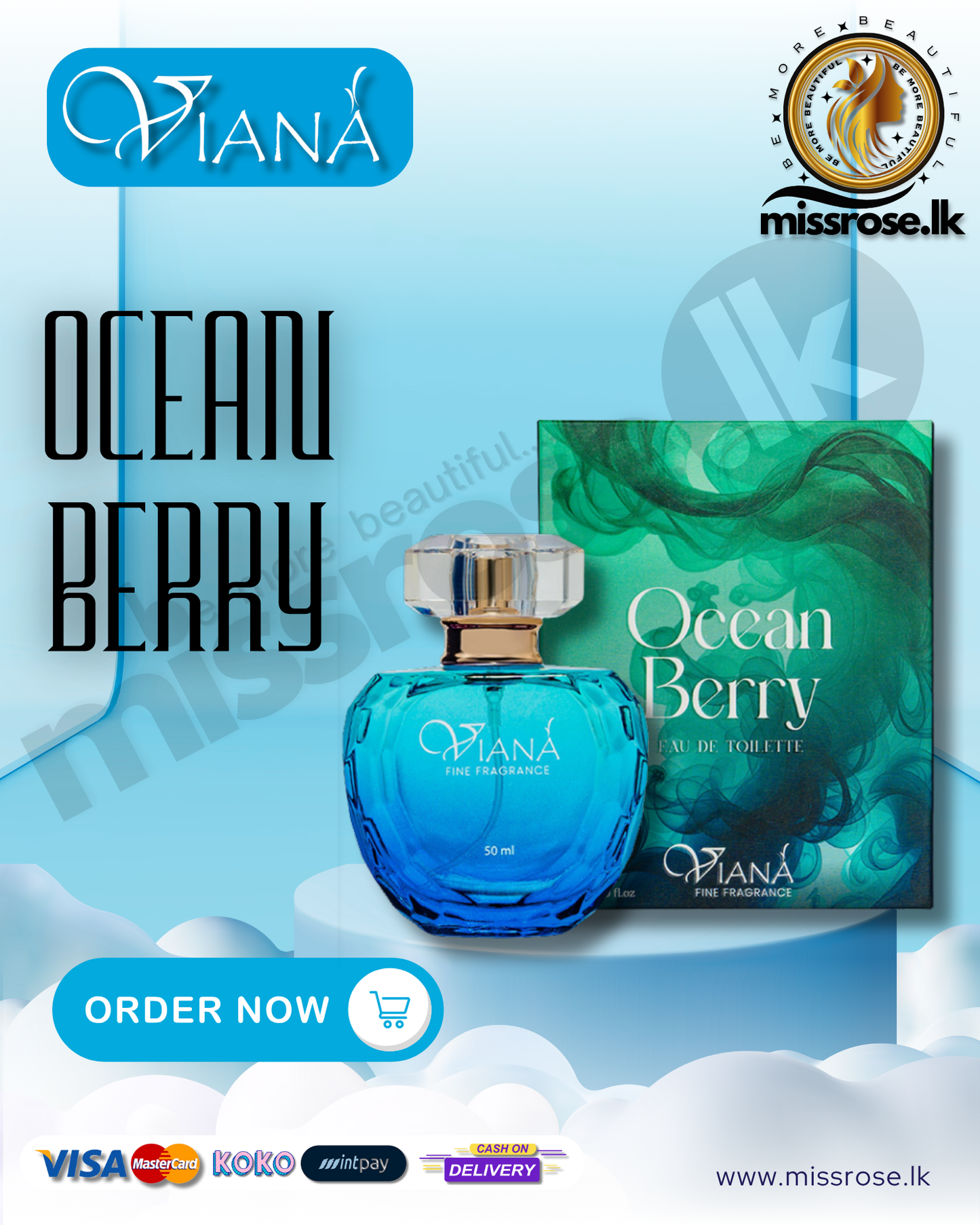 Viana Ocean Berry Eau de Toilette Perfume