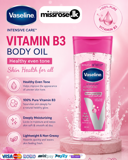 Vaseline Intensive Care Vitamin B3 Body Oil (200ml)