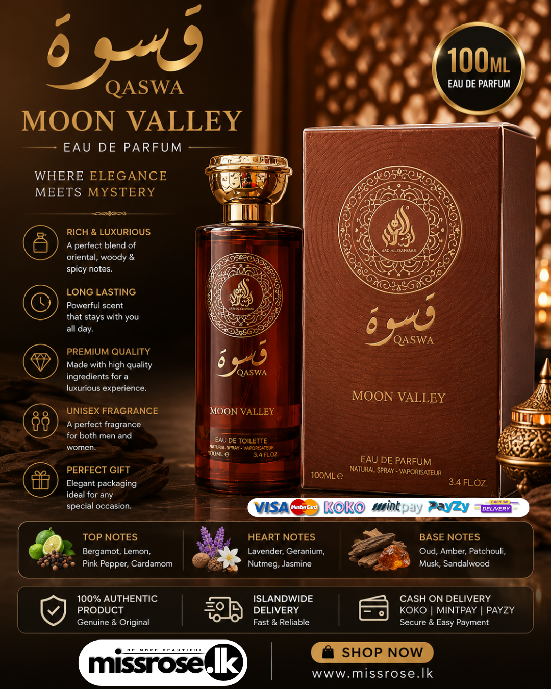 QASWA Moon Valley Eau De Parfum