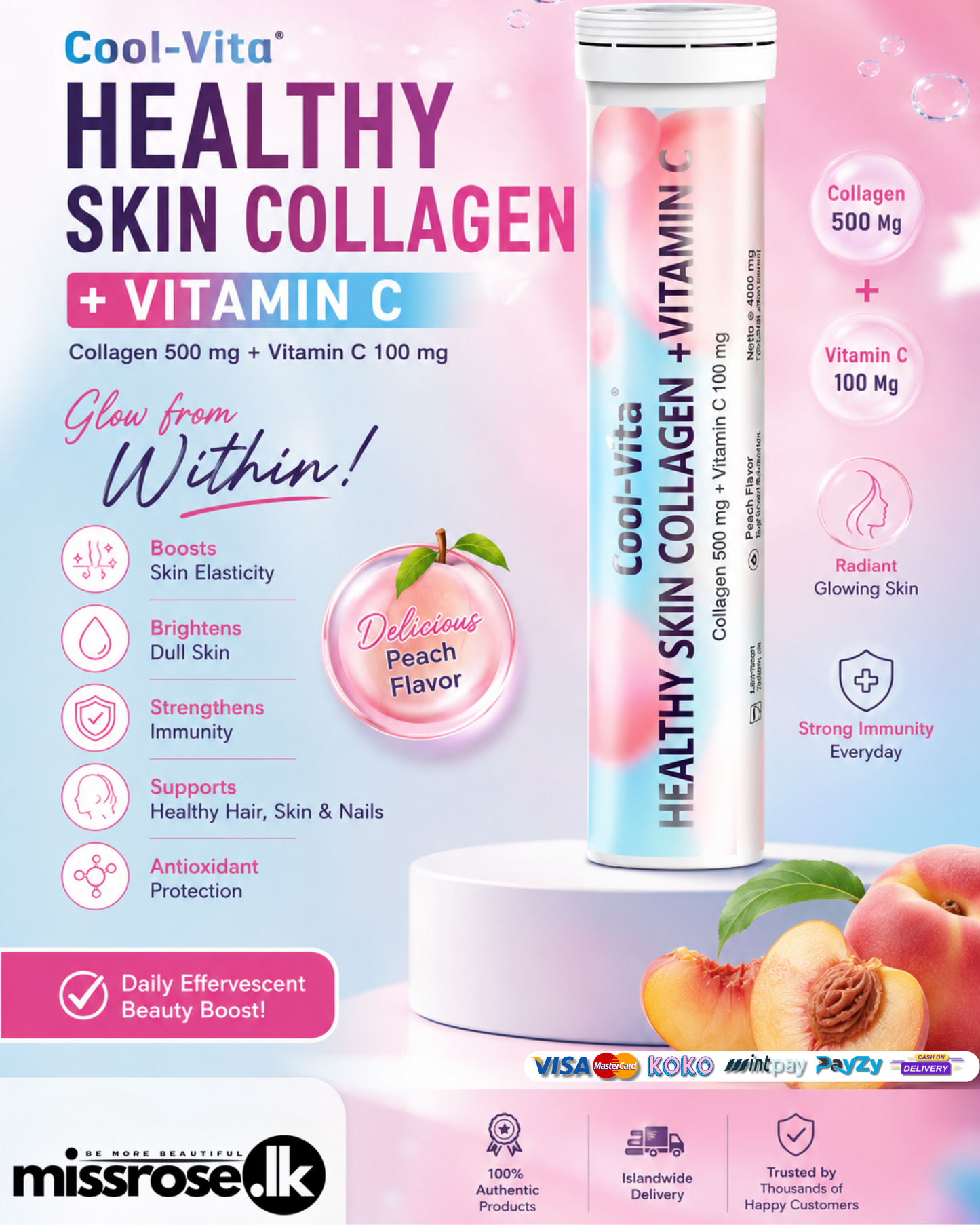 Cool-Vita Healthy Skin Collagen + Vitamin C