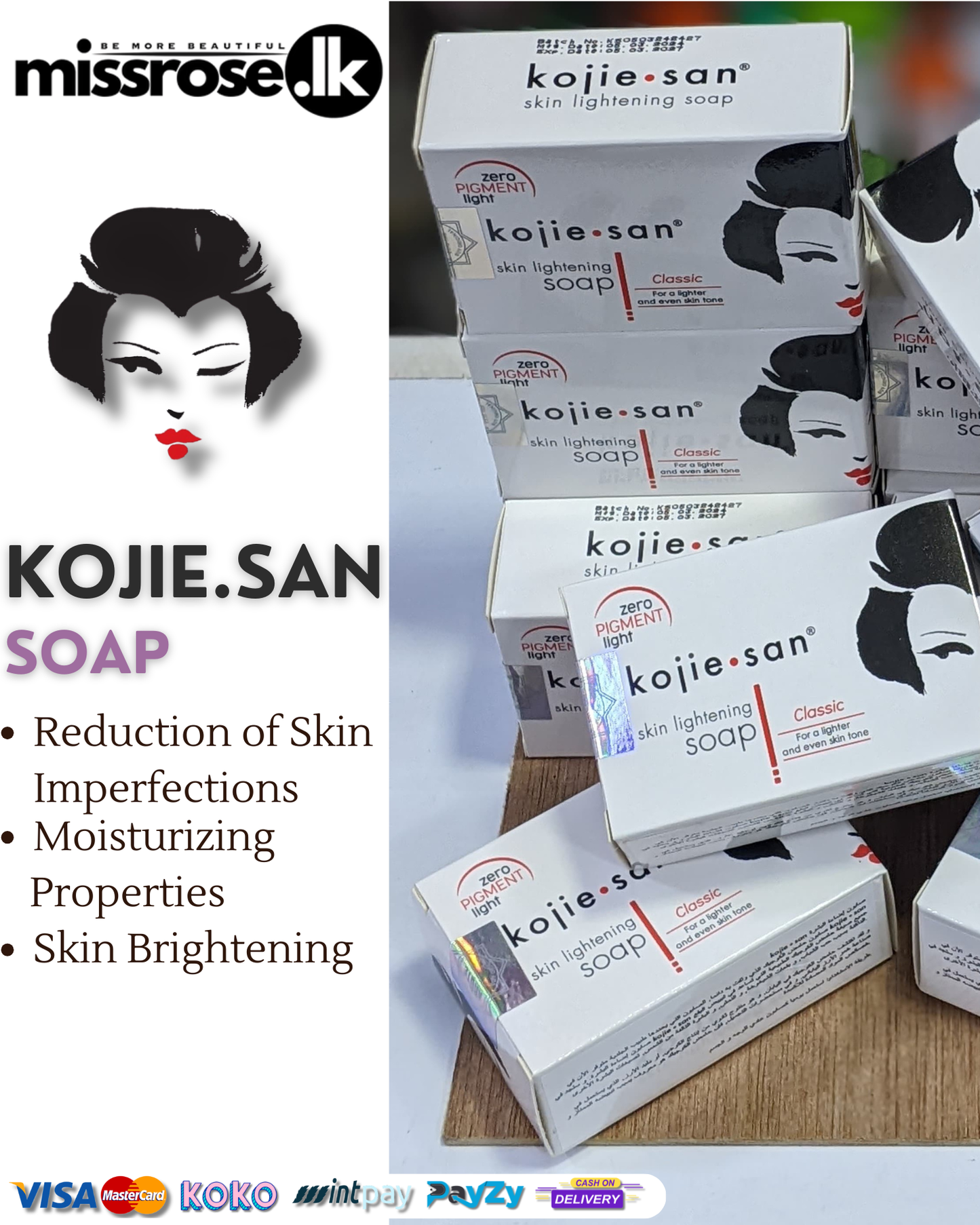 Kojie San Skin and Body Soap – Original Kojic Acid