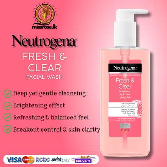 Neutrogena® Fresh & Clear Facial Wash 200ml