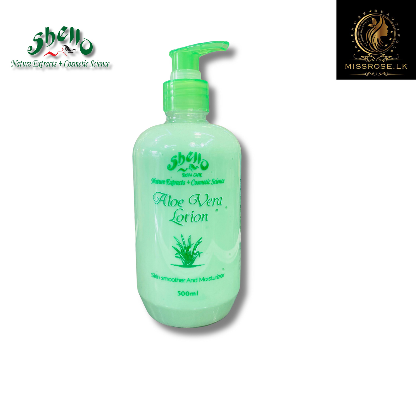 Shello Aloe Vera Lotion 500ml - Missrose.lk