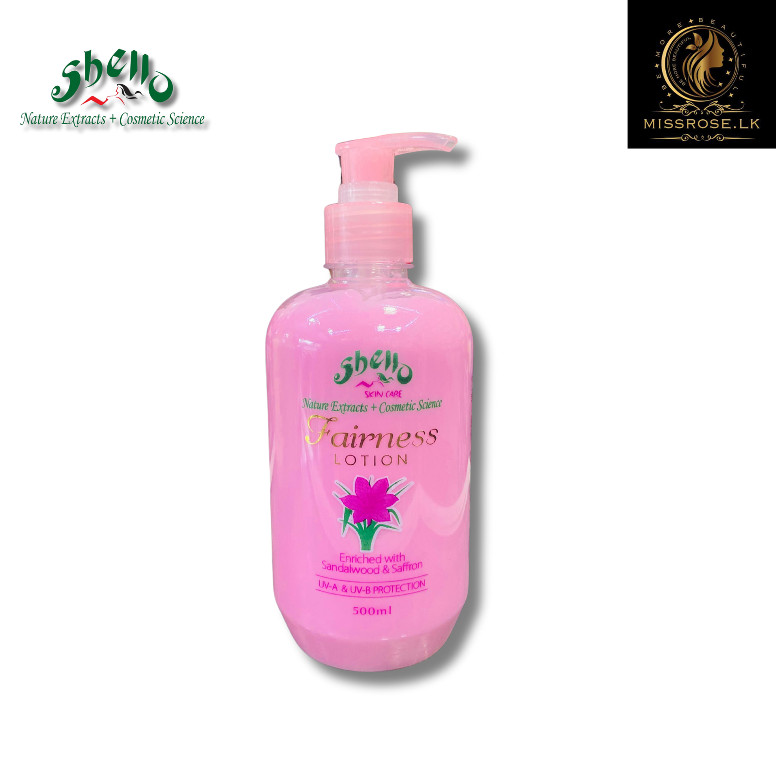 Shello Fairness Lotion - 500ml - Missrose.lk