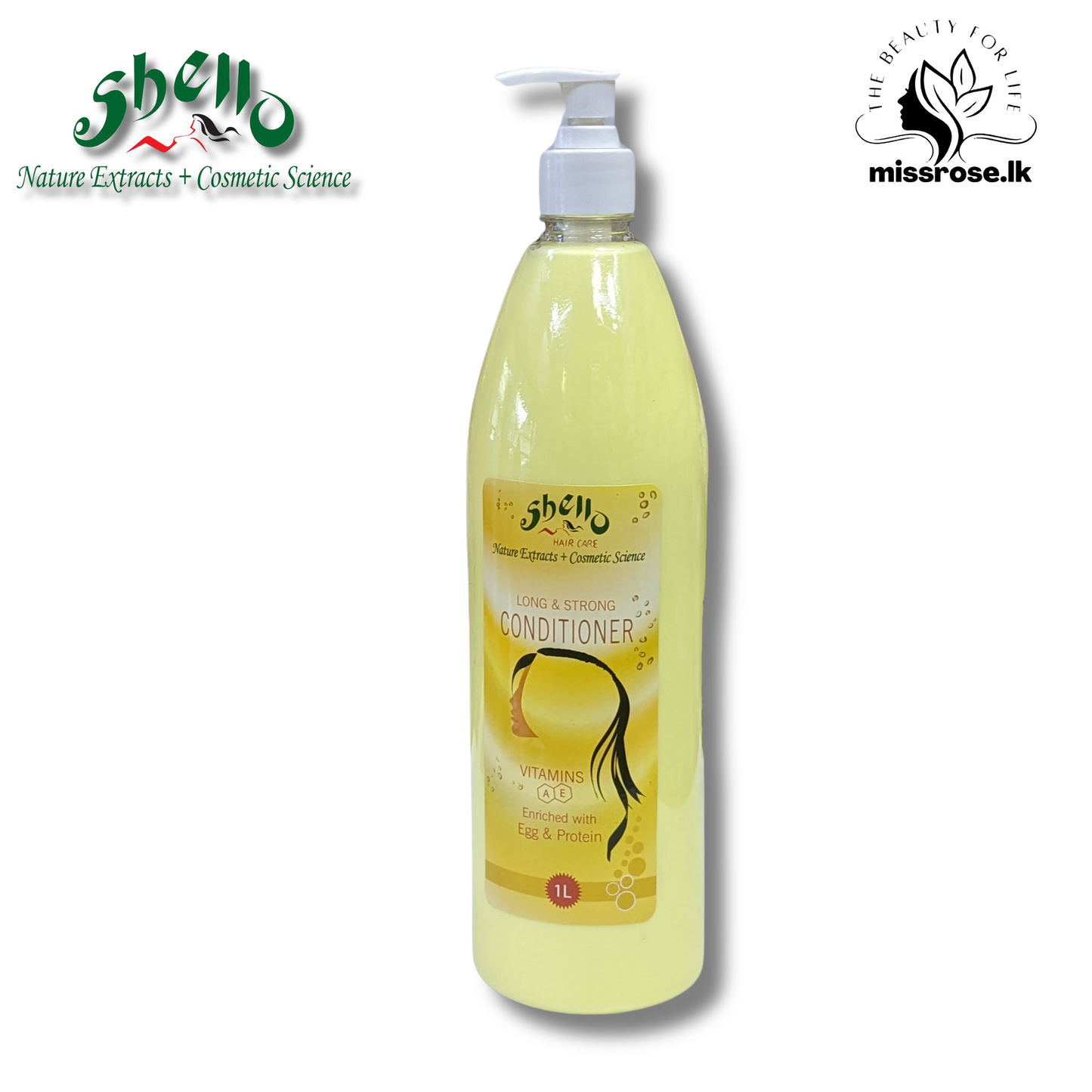 Shello Long And Strong Conditioner 1L - Missrose.lk