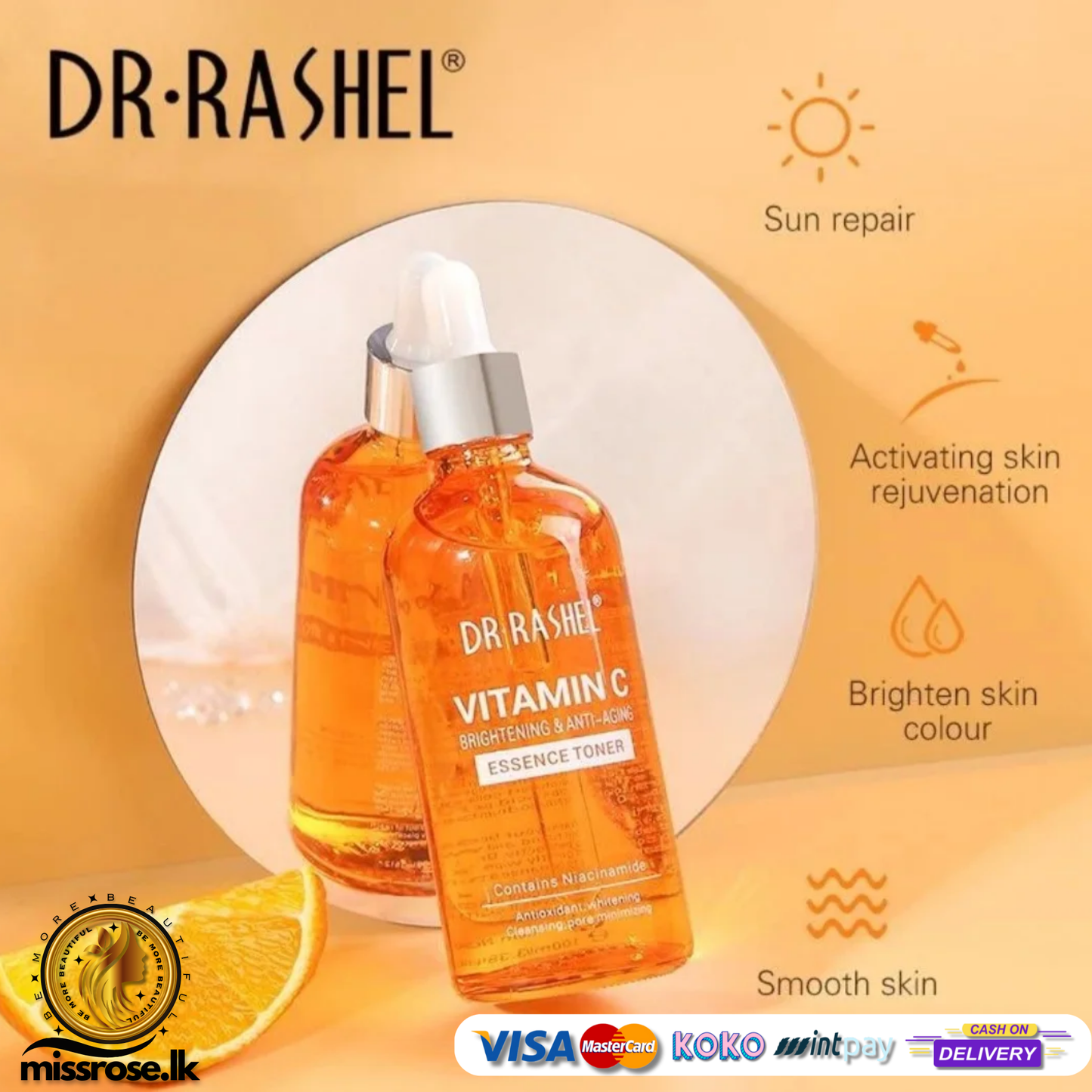 Dr. Rashel Vitamin C Essnece Toner – 100ml