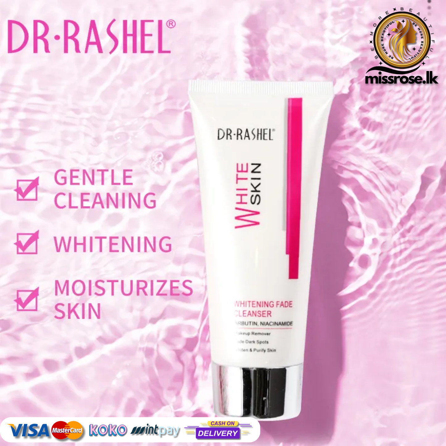 Dr.Rashel Whitening Fade Cleanser 80g