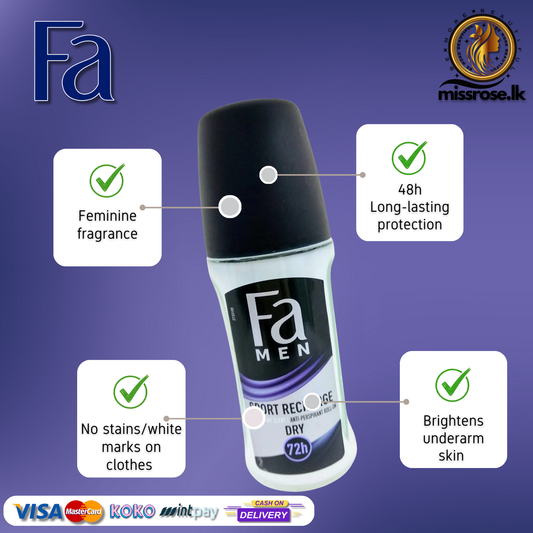 Fa Roll On Men Sport Recharge 50ml