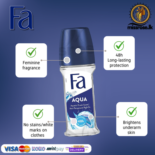 Fa Deodorant Roll-On Aqua