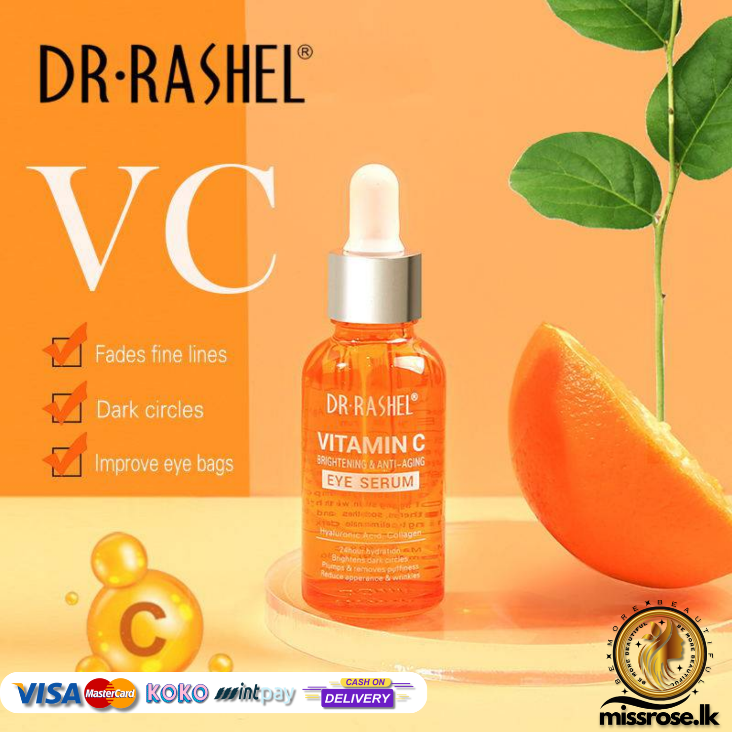 Dr.Rashel Vitamin C Brightening And Anti-Aging Eye Serum