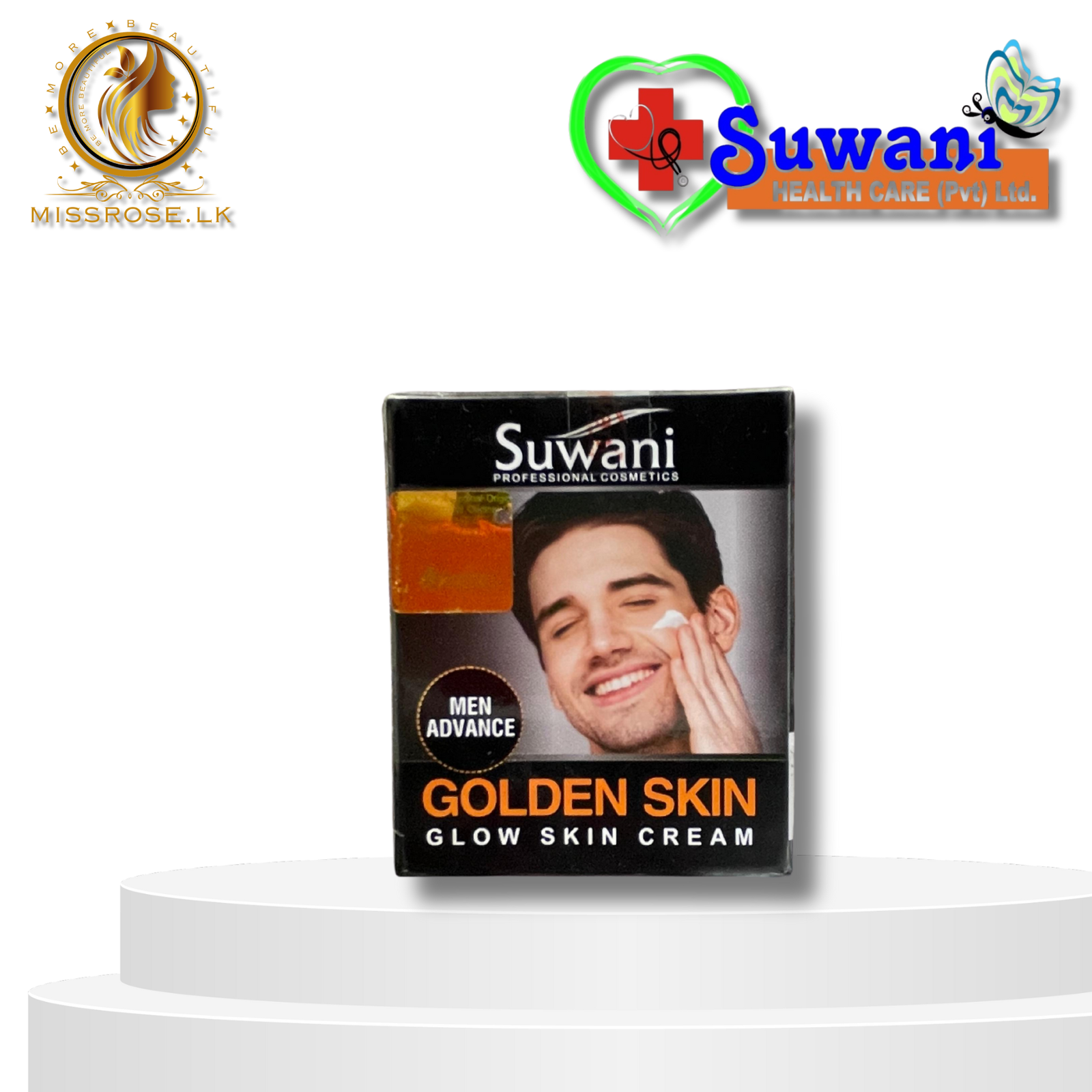 Suwani Golden Skin Glow Skin Cream For Men - Missrose.lk