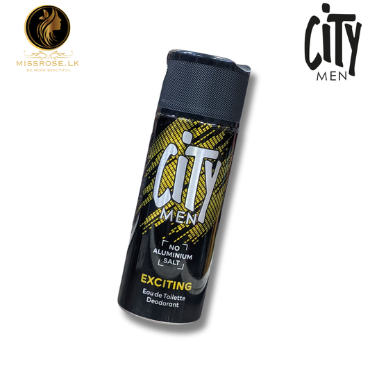 City MEN EXCITING Body spray for men