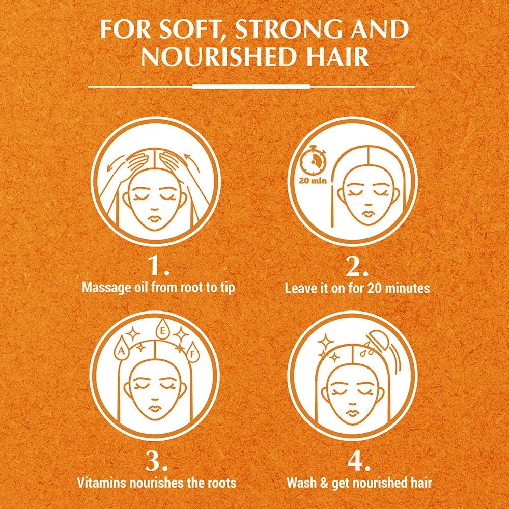 Vatika Naturals Almond Enriched Hair Oil - Missrose.lk