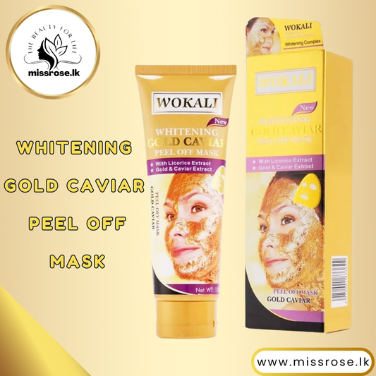 Wokali Whitening Peel Off Mask Gold Caviar