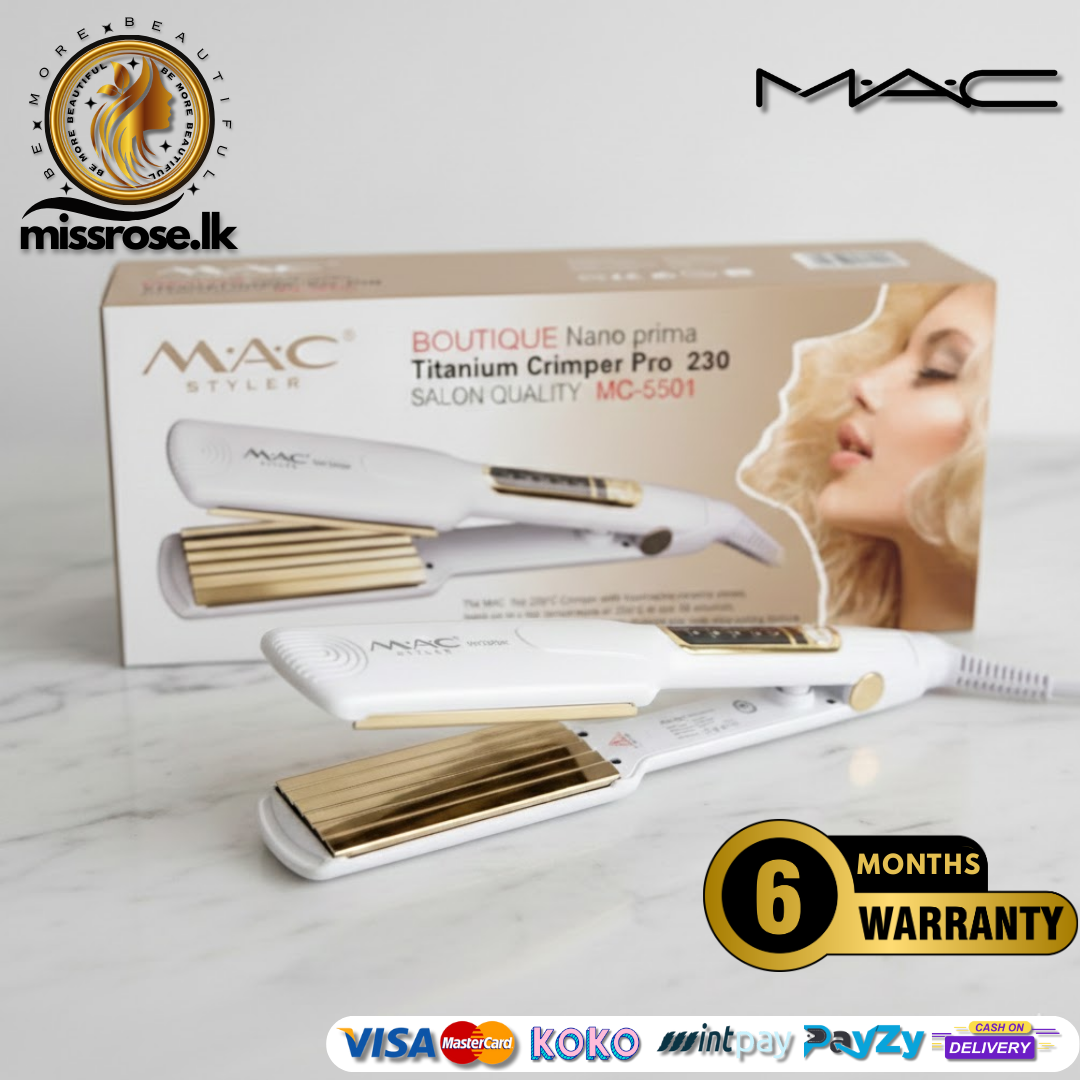 MAC Styler Professional Hair Straightener MC-5501 (6 Months Warranty)