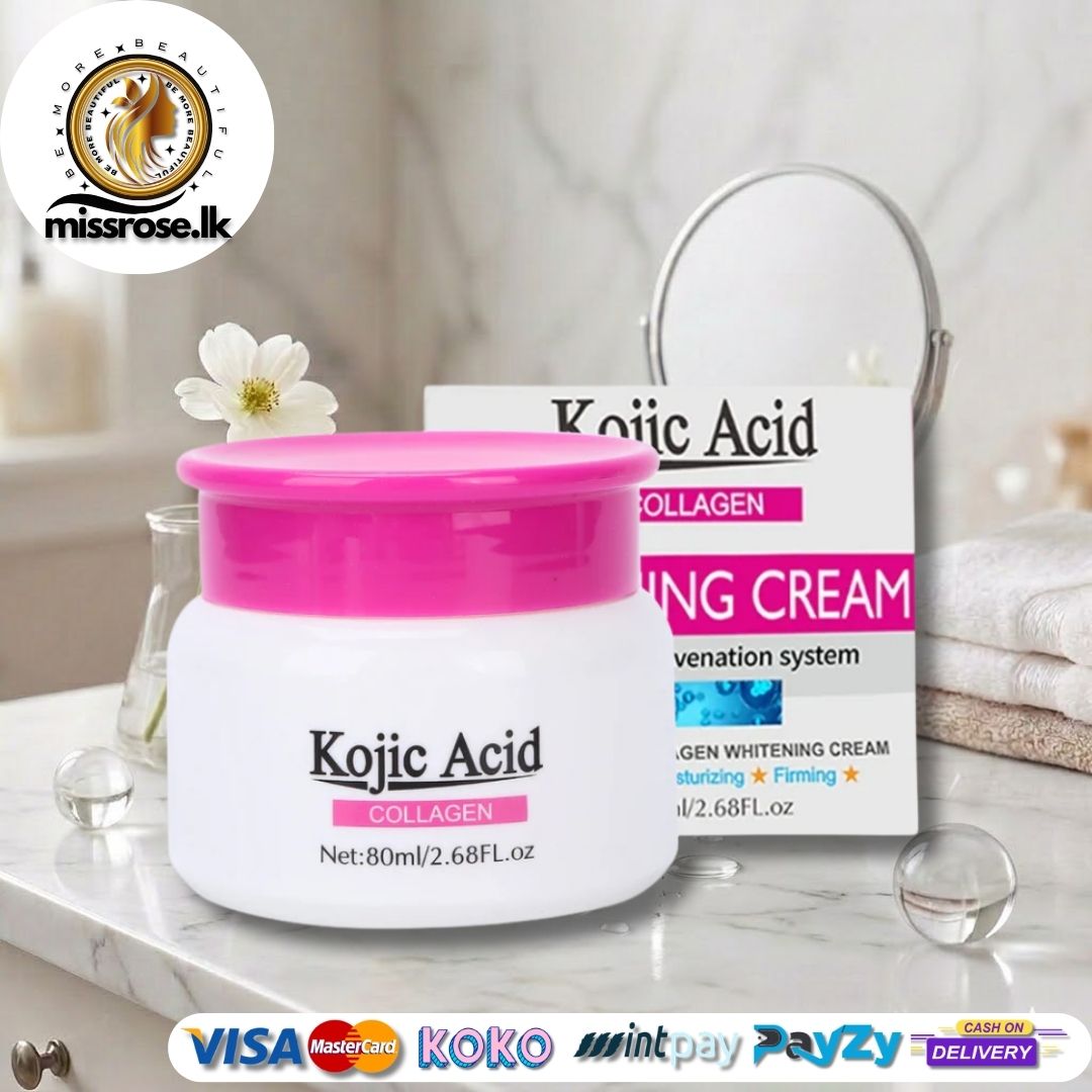 Kojic Acid COLLAGEN WHITENING CREAM  (80 ml)