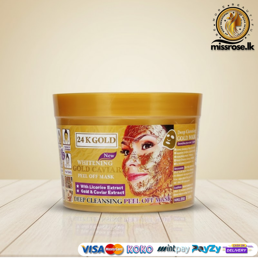 New Whitening Gold Caviar Peel‑Off Mask