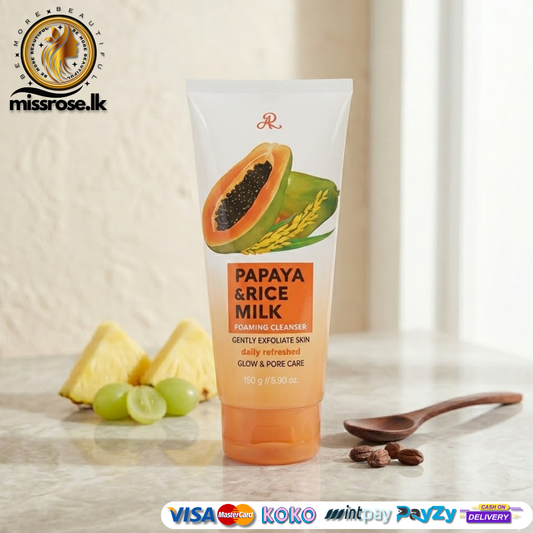 AR Papaya & Rice Milk Foaming Cleanser