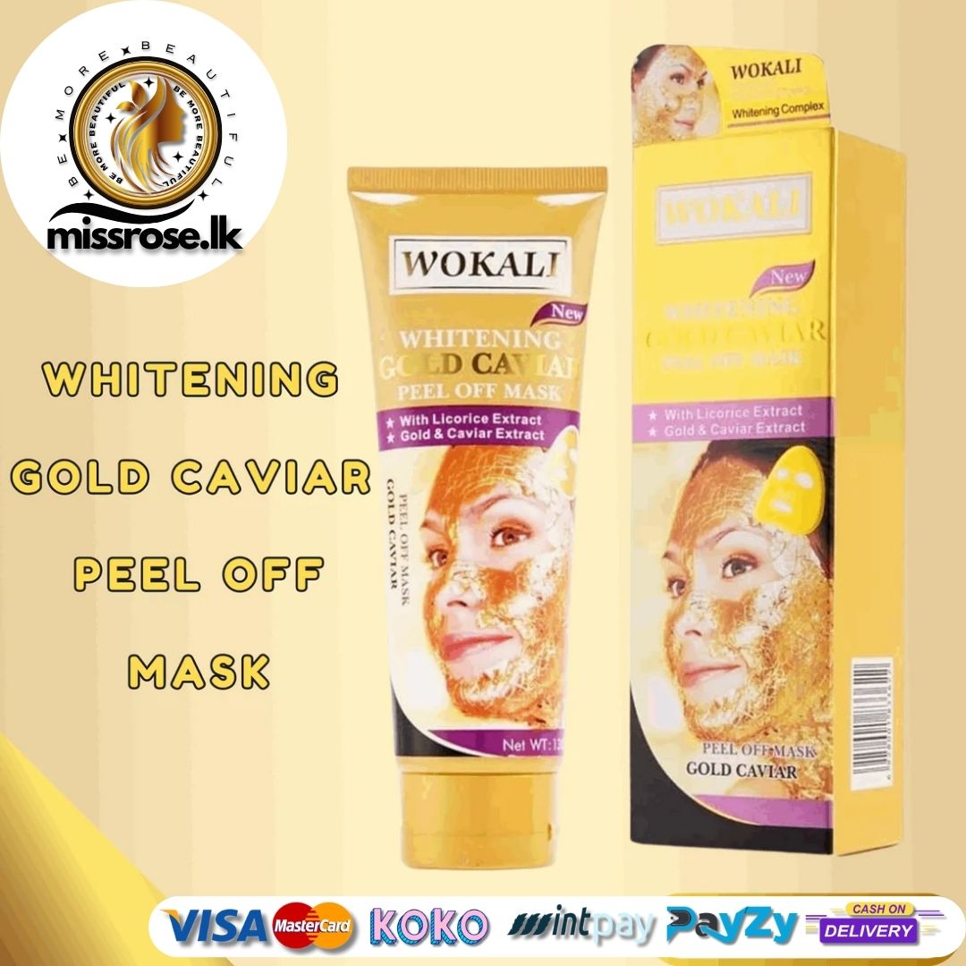Wokali Whitening Peel Off Mask Gold Caviar