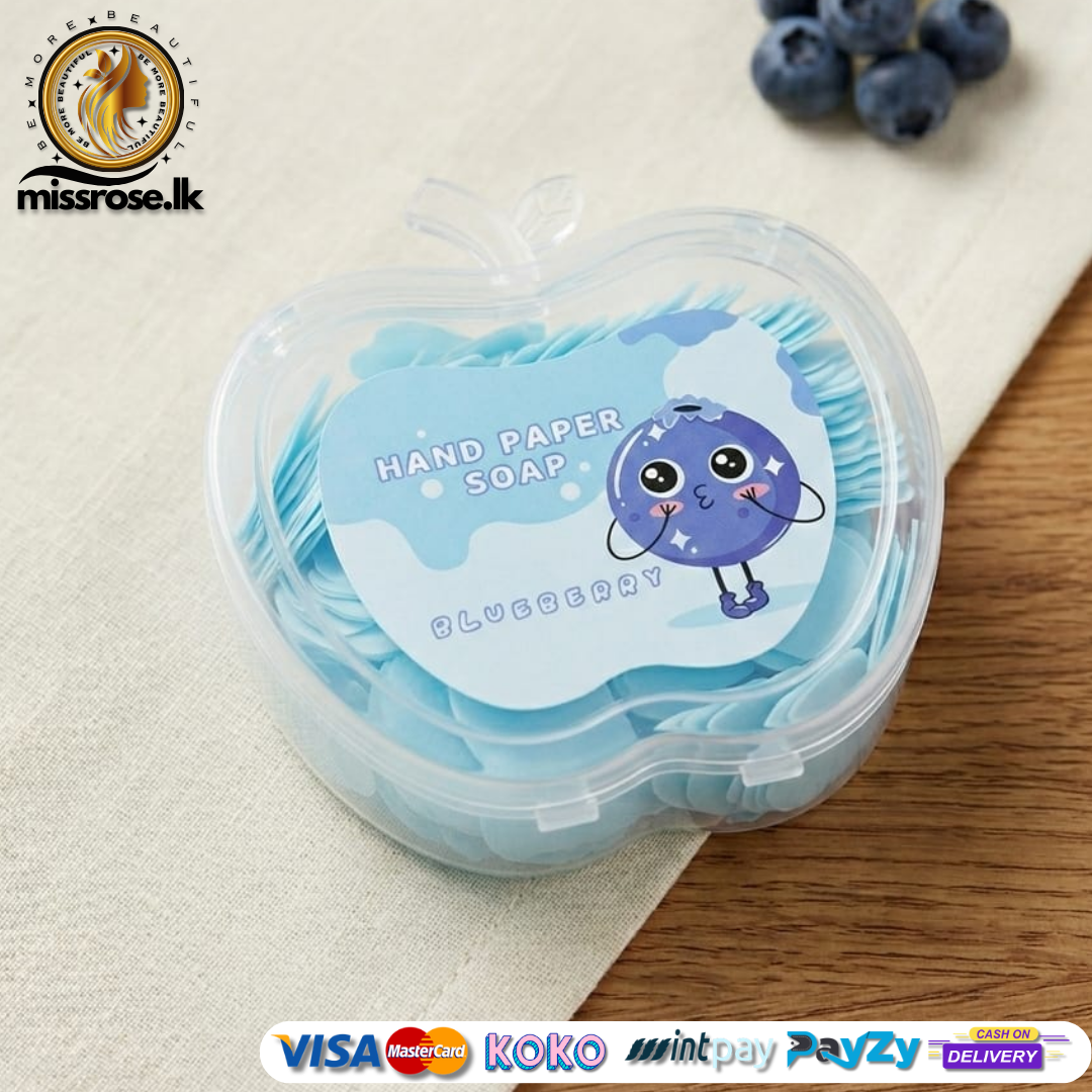 Paper Soap Box – Mini Portable Travel Soap (Disposable Hand Washing)