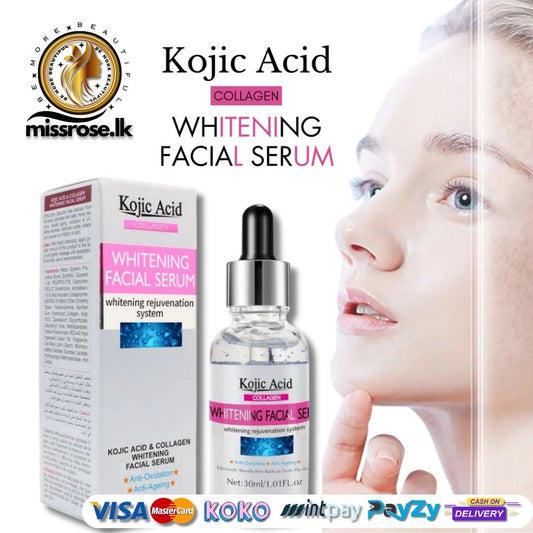 Kojic Acid Collagen Whitening Facial Serum (30ml)