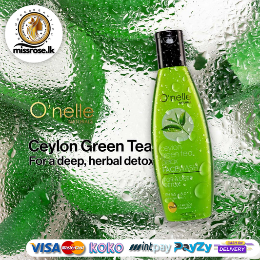 O'nelle naturals Ceylon Green Tea Detox Face Wash - 100ml