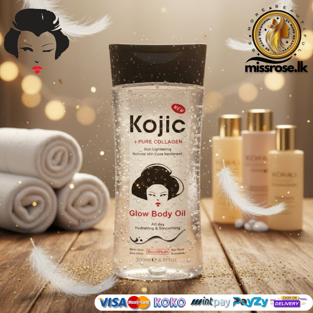 Roushun Kojic Glow Body Oil – 200ml