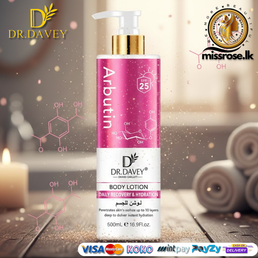 Dr. Davey Arbutin Body Lotion Hydration Moisturizing Anti-Aging